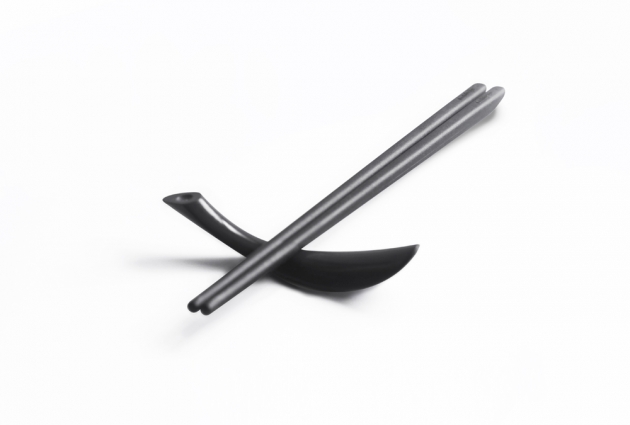 Balanced Chopsticks Rest - Modern black 2