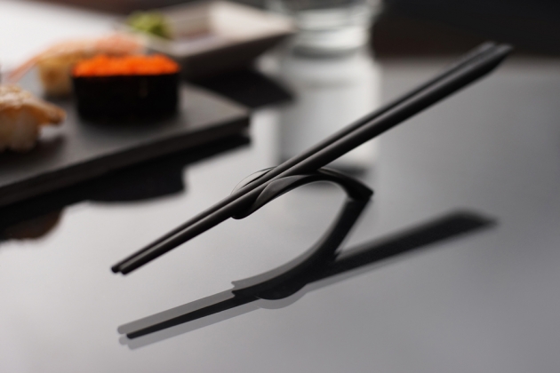 Balanced Chopsticks Rest - Modern black 4