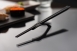 Balanced Chopsticks Rest - Modern black