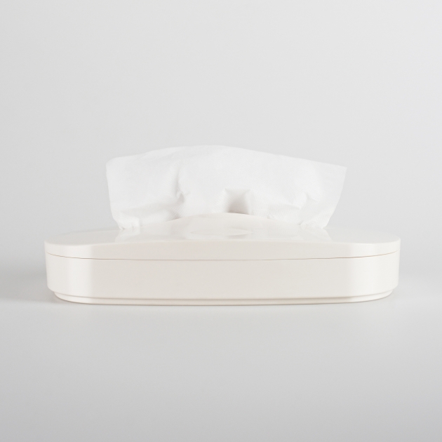 Flexible Tissue Box - Vanilla White 1