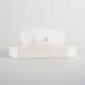 Flexible Tissue Box - Vanilla White