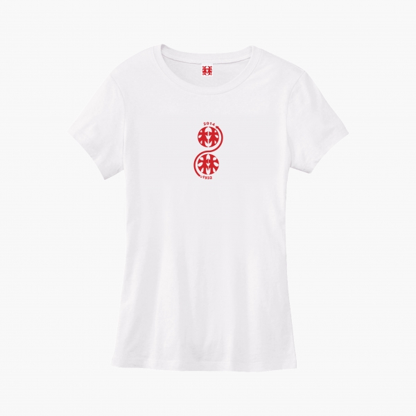 林百貨日本指針款式紀念T恤 (女性適用版) 白/黑