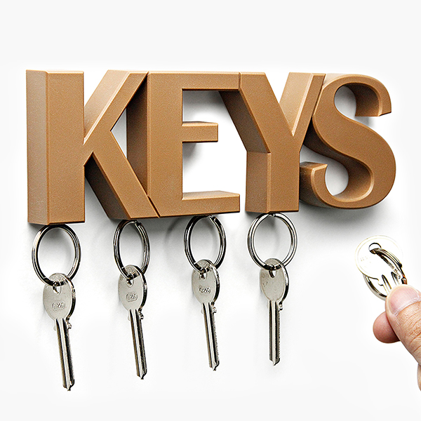 QUALY KEYS 鑰匙收納架 (3色)