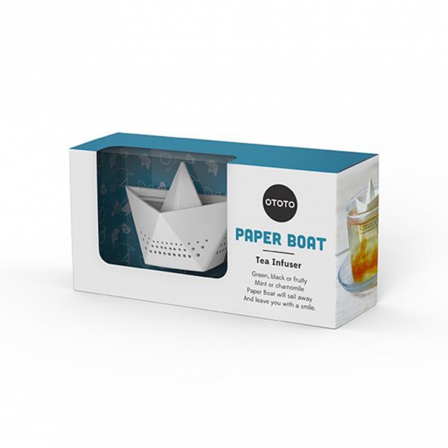 OTOTO PAPER BOAT Tea Infuser 摺紙小船 - 泡茶器 4