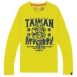 Hayashi Department Store Inari Long - Sleeve T-shirt (Man & Woman) - Gray/Yellow